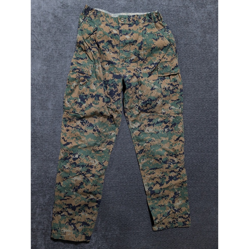 USMC MARPAT Woodland Digital Camo Combat Trousers Mens Tactical Cargo Pants 1550
